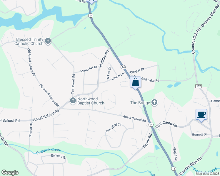 map of restaurants, bars, coffee shops, grocery stores, and more near 627 Ashley Commons Court in Greer