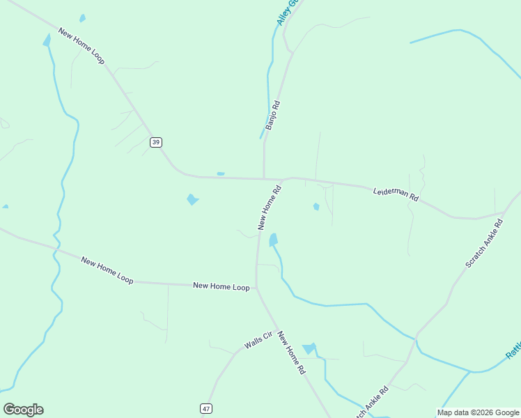 map of restaurants, bars, coffee shops, grocery stores, and more near 3565 New Home Road in Trenton