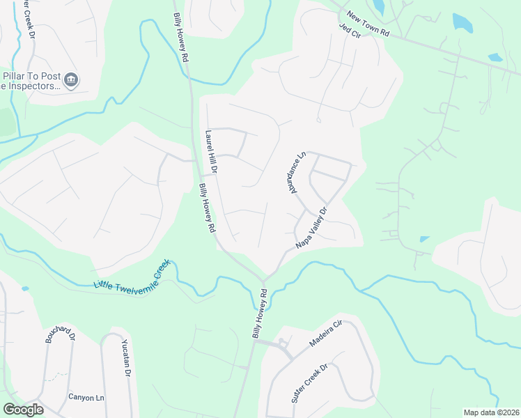 map of restaurants, bars, coffee shops, grocery stores, and more near 1506 Ashburn Ridge Drive in Waxhaw