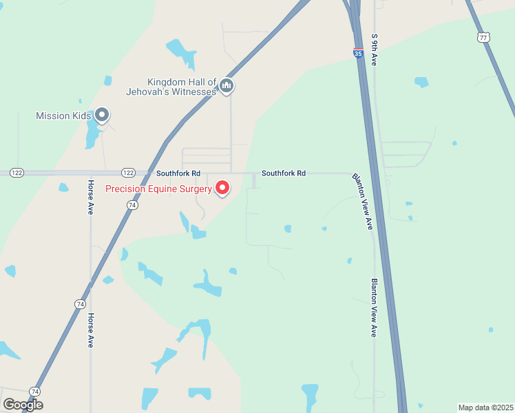 map of restaurants, bars, coffee shops, grocery stores, and more near 1230 Oak Tree in Purcell