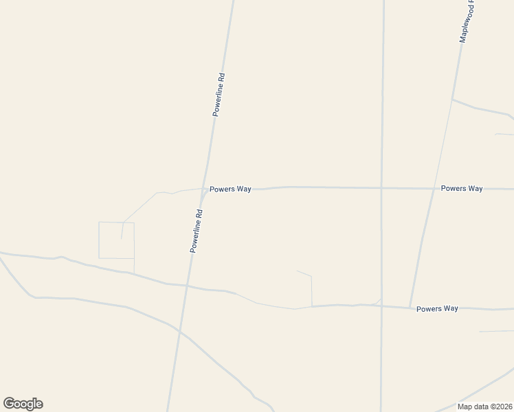 map of restaurants, bars, coffee shops, grocery stores, and more near Powers Way in Albuquerque