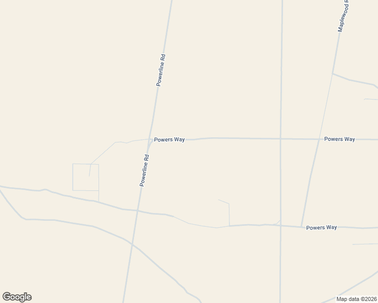 map of restaurants, bars, coffee shops, grocery stores, and more near Powers Way in Albuquerque