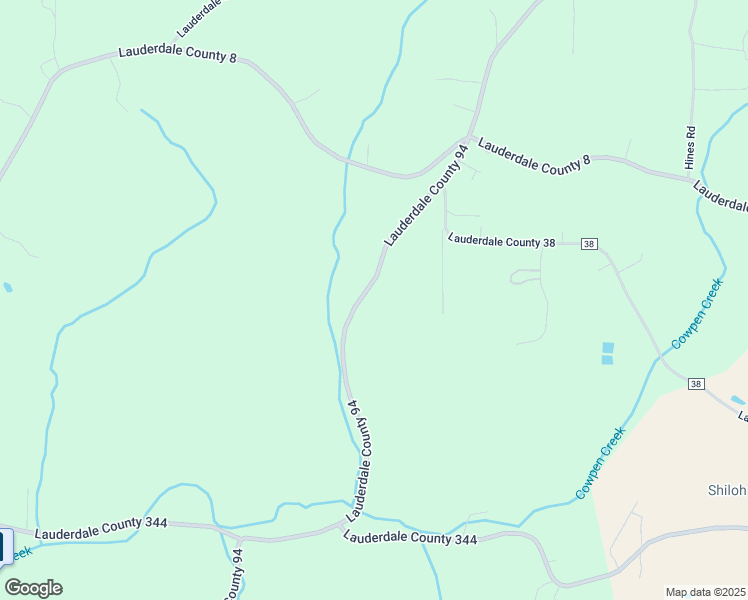 map of restaurants, bars, coffee shops, grocery stores, and more near 6096 Lauderdale County 94 in Killen