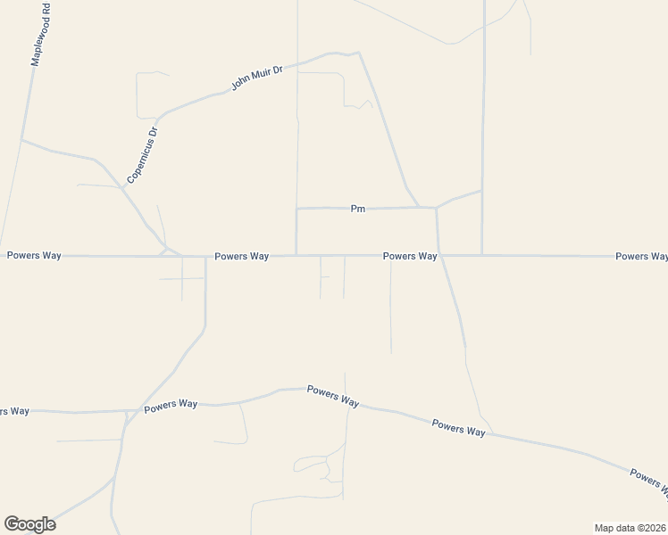 map of restaurants, bars, coffee shops, grocery stores, and more near 7300 Powers Way Road Southwest in Albuquerque