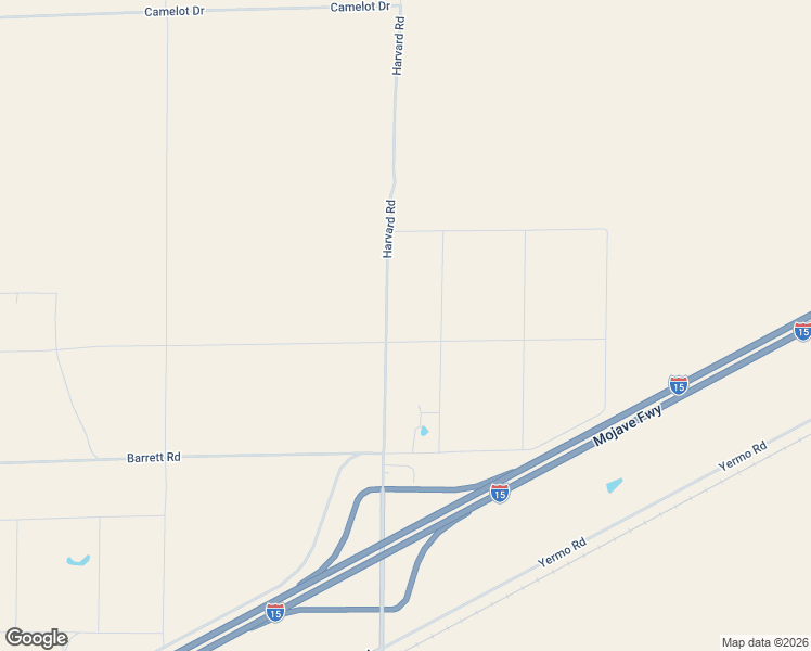 map of restaurants, bars, coffee shops, grocery stores, and more near 39500 Harvard Road in Newberry Springs