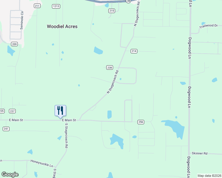 map of restaurants, bars, coffee shops, grocery stores, and more near 11 Windwood Loop in Cabot