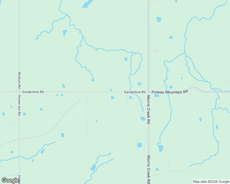 map of restaurants, bars, coffee shops, grocery stores, and more near County Road E1410 in Howe