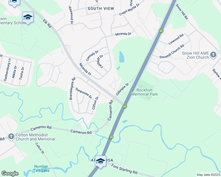 map of restaurants, bars, coffee shops, grocery stores, and more near 149 Wading Creek Lane in Fayetteville