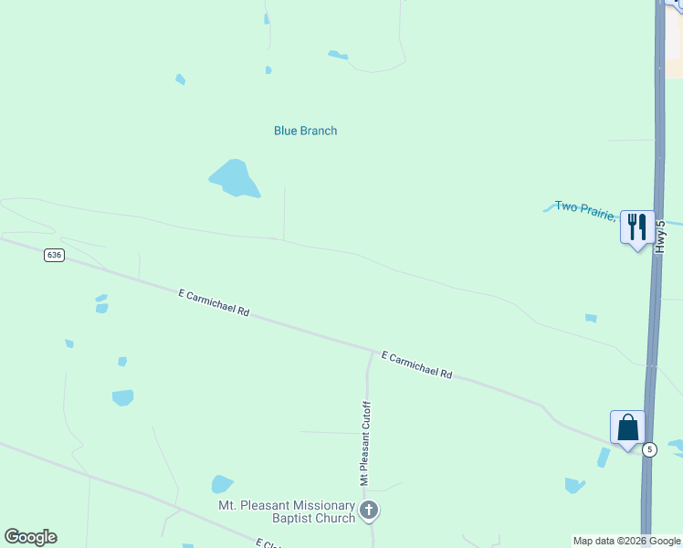 map of restaurants, bars, coffee shops, grocery stores, and more near 2009 Backbone Road in Cabot