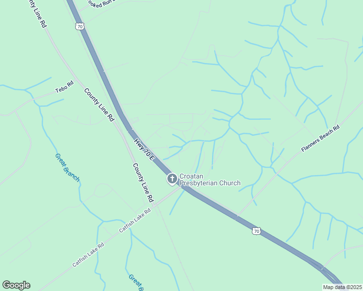 map of restaurants, bars, coffee shops, grocery stores, and more near 312 Hawks Bluff Drive in New Bern