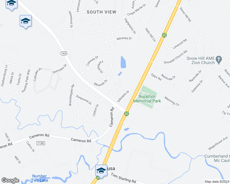 map of restaurants, bars, coffee shops, grocery stores, and more near 3219 Bolt Rock Way in Fayetteville