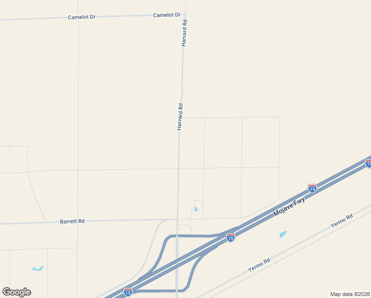 map of restaurants, bars, coffee shops, grocery stores, and more near 39501 Harvard Road in Newberry Springs