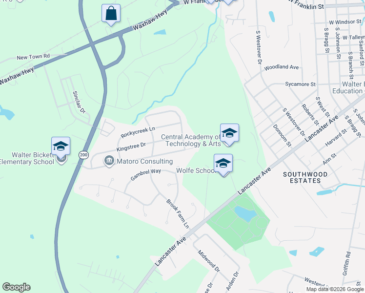 map of restaurants, bars, coffee shops, grocery stores, and more near 1814 Lexington Avenue in Monroe