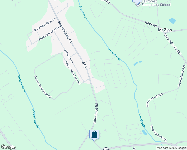 map of restaurants, bars, coffee shops, grocery stores, and more near 1965 John Dodd Road in Wellford