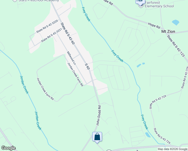 map of restaurants, bars, coffee shops, grocery stores, and more near 1965 John Dodd Road in Wellford