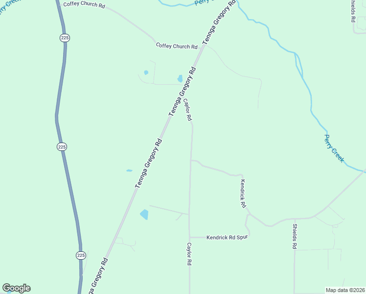 map of restaurants, bars, coffee shops, grocery stores, and more near 1861 Caylor Road in Crandall