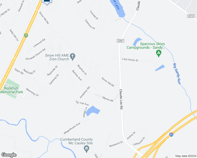 map of restaurants, bars, coffee shops, grocery stores, and more near 501 Polygon Place in Fayetteville