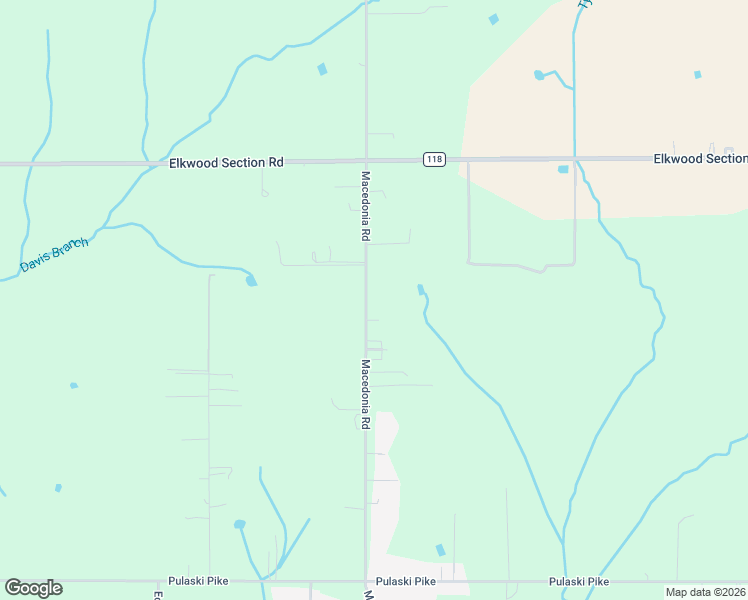 map of restaurants, bars, coffee shops, grocery stores, and more near 1261 Macedonia Road in Ardmore