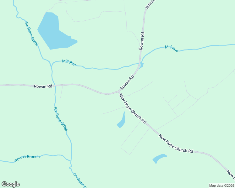 map of restaurants, bars, coffee shops, grocery stores, and more near 10 New Hope Church Road in Turkey