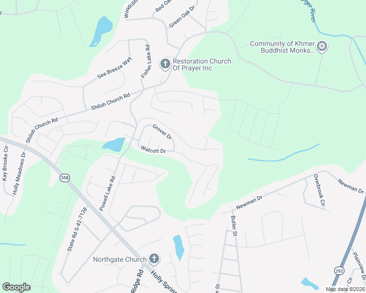 map of restaurants, bars, coffee shops, grocery stores, and more near 169 Walcott Drive in Lyman