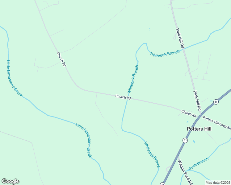 map of restaurants, bars, coffee shops, grocery stores, and more near 837 Church Road in Pink Hill