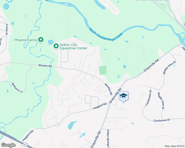 1337 Wooten Road, Ringgold GA Walk Score