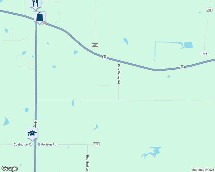 map of restaurants, bars, coffee shops, grocery stores, and more near 55 Pine Valley Road in Ward