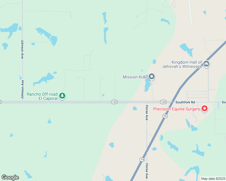 map of restaurants, bars, coffee shops, grocery stores, and more near 25747 180th Street in Purcell