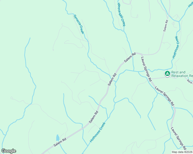 map of restaurants, bars, coffee shops, grocery stores, and more near 28 Pine Ridge Trail in Mineral Bluff