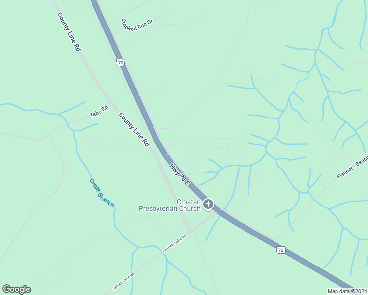 map of restaurants, bars, coffee shops, grocery stores, and more near 220 Kestrel Court in New Bern