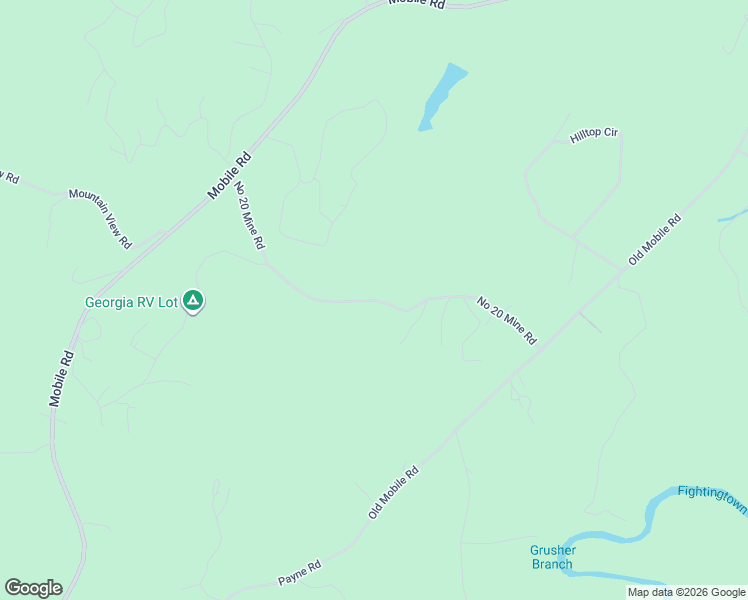 map of restaurants, bars, coffee shops, grocery stores, and more near No 20 Mine Road in McCaysville