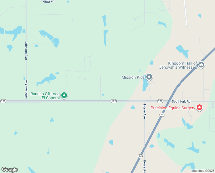 map of restaurants, bars, coffee shops, grocery stores, and more near 25747 180th Street in Purcell