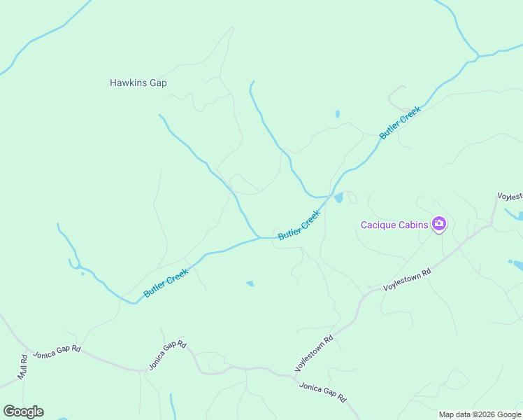 map of restaurants, bars, coffee shops, grocery stores, and more near 9920 East Culberson Road in Blairsville