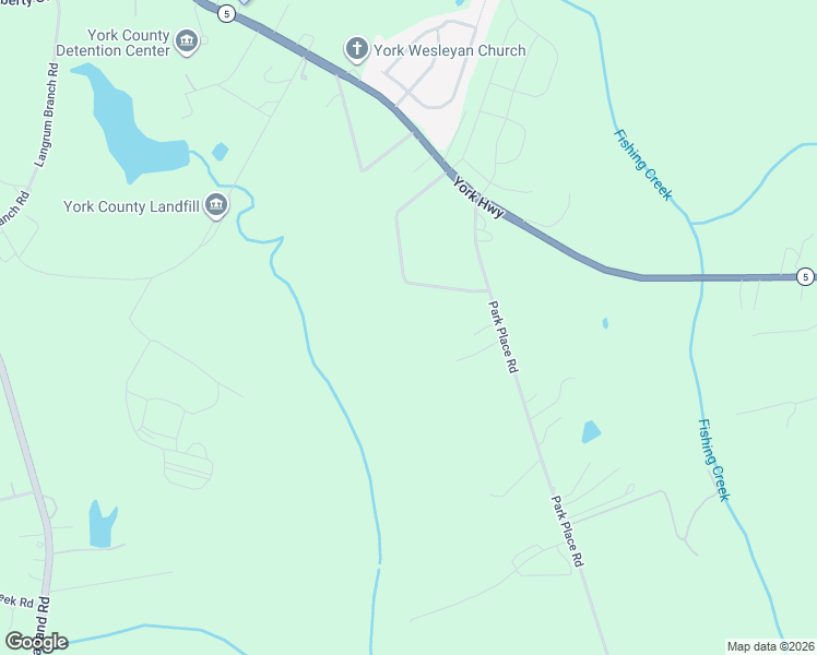 map of restaurants, bars, coffee shops, grocery stores, and more near 8229 Park Place Road in York