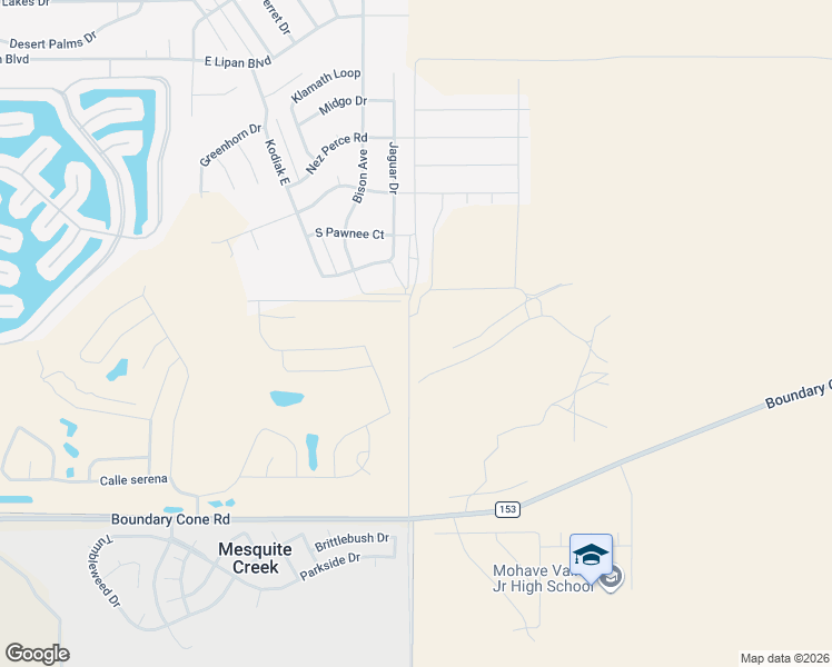 map of restaurants, bars, coffee shops, grocery stores, and more near 2480 East Cll Madrid in Fort Mohave