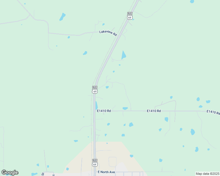 map of restaurants, bars, coffee shops, grocery stores, and more near 164 Comp Road in McAlester