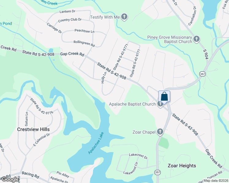 map of restaurants, bars, coffee shops, grocery stores, and more near 216 Holly Lane in Greer