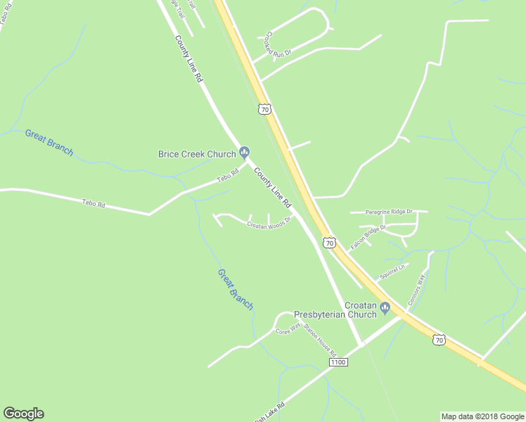 map of restaurants, bars, coffee shops, grocery stores, and more near 103 Birch Ct in New Bern