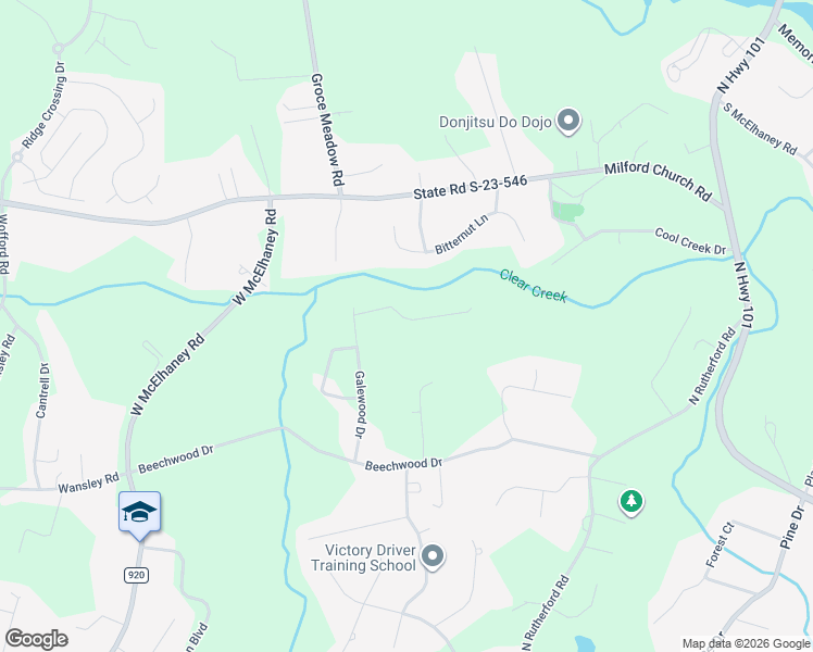 map of restaurants, bars, coffee shops, grocery stores, and more near 710 Timberwood Ridge in Greer