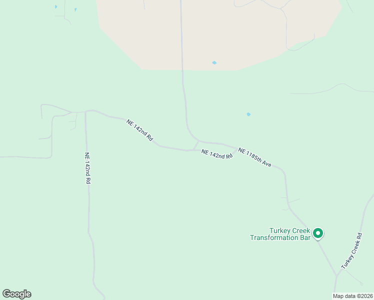 map of restaurants, bars, coffee shops, grocery stores, and more near Northeast 142nd Road in Red Oak