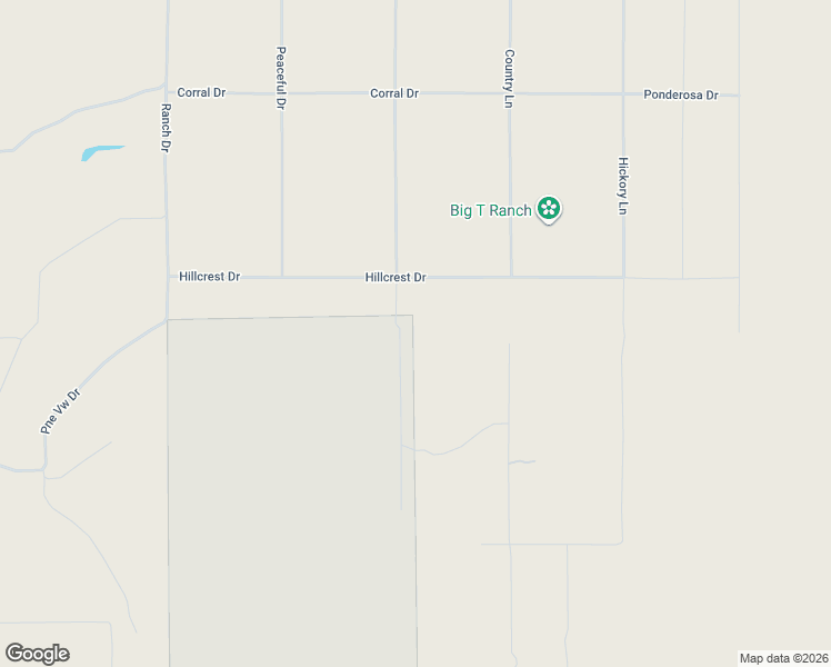 map of restaurants, bars, coffee shops, grocery stores, and more near Hillcrest Drive in Pinehill
