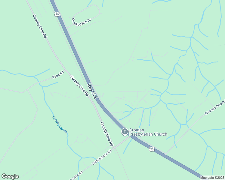 map of restaurants, bars, coffee shops, grocery stores, and more near 409 Peregrine Ridge Drive in New Bern