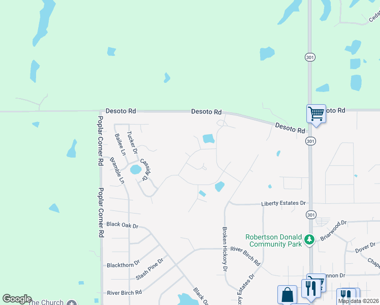 map of restaurants, bars, coffee shops, grocery stores, and more near 7733 Melisa Drive in Walls