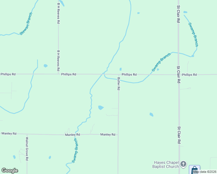map of restaurants, bars, coffee shops, grocery stores, and more near 2852 Butler Road in New Market