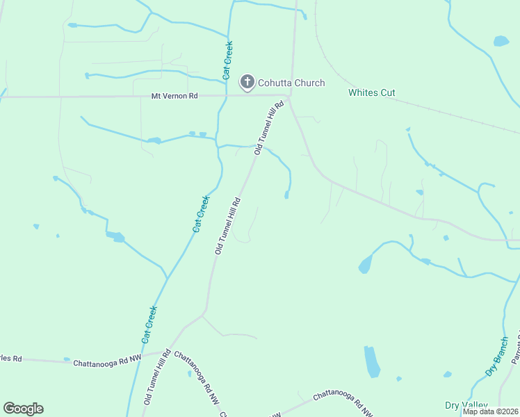 map of restaurants, bars, coffee shops, grocery stores, and more near 142 Hollibird Lane in Ringgold