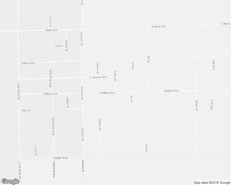 map of restaurants, bars, coffee shops, grocery stores, and more near Farlin Street in Mojave