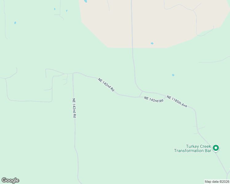 map of restaurants, bars, coffee shops, grocery stores, and more near Northeast 142nd Road in Latimer County