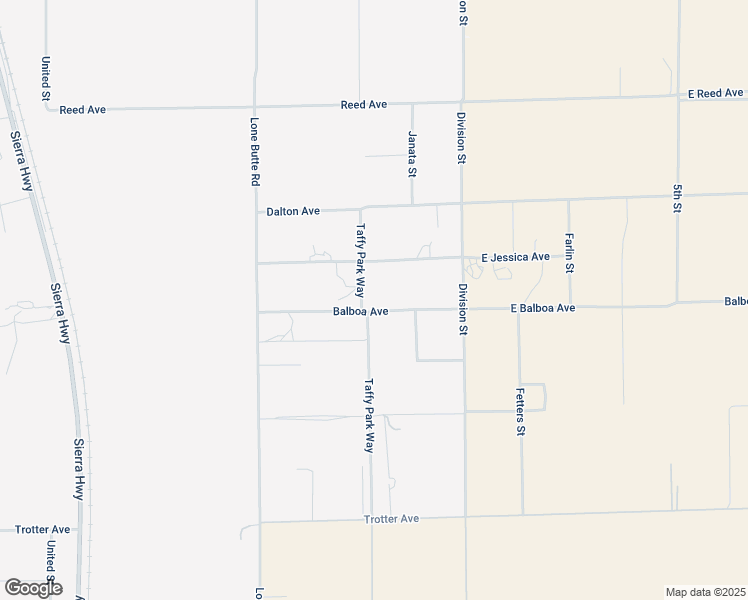 map of restaurants, bars, coffee shops, grocery stores, and more near 243 Balboa Avenue in Mojave