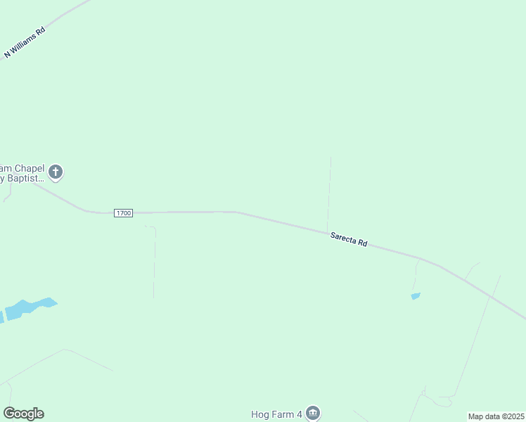 map of restaurants, bars, coffee shops, grocery stores, and more near 1471 Sarecta Road in Pink Hill