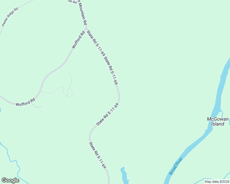 map of restaurants, bars, coffee shops, grocery stores, and more near 789 State Road S-11-69 in Gaffney